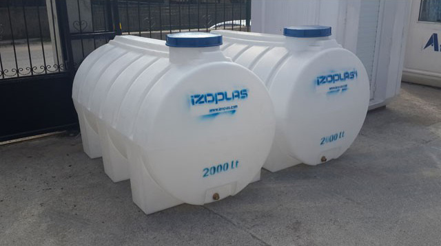 2m3 Plastic Water Tank - Water and Septic Tanks